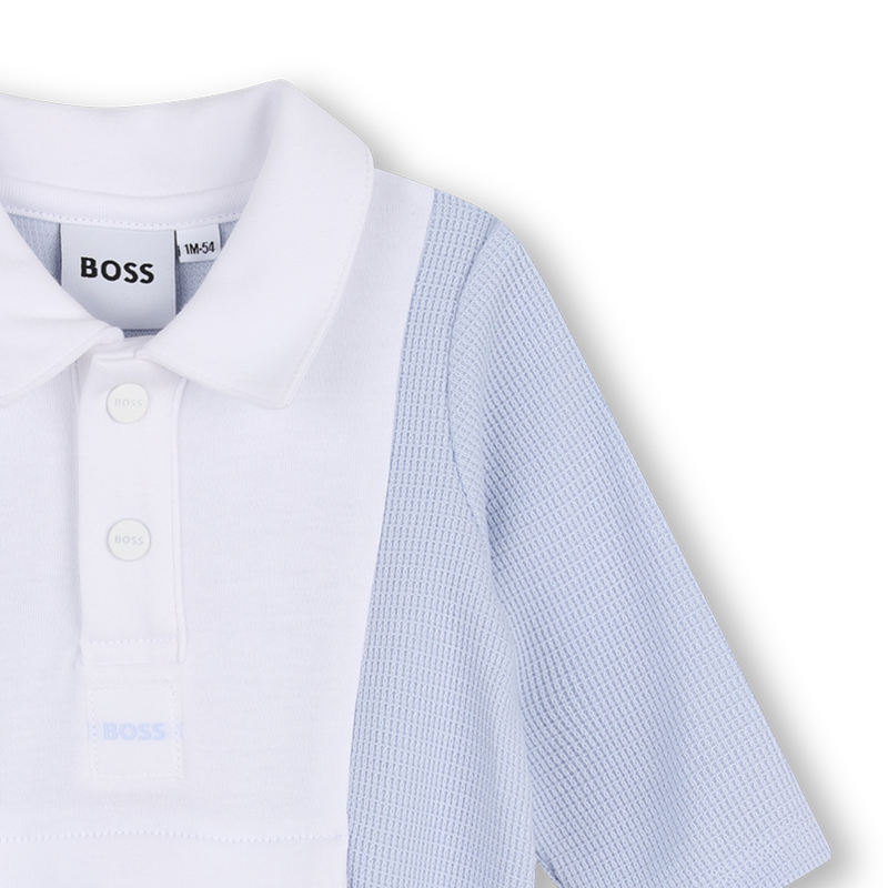 PIJAMA COM FECHO SNAP BOSS 
                        BOY