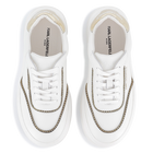 T&ecirc;nis de cano baixo com cadar&ccedil;o KARL LAGERFELD KIDS 
                    GIRL