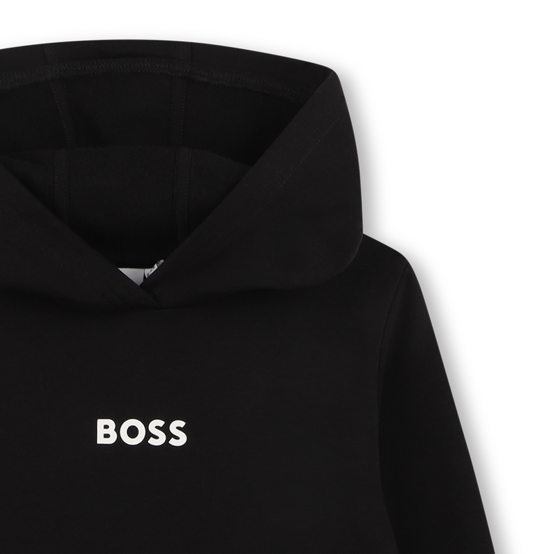 SWEAT COM CAPUCHA BOSS 
                        MENINO