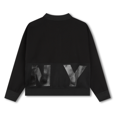 Cardigã com fecho de correr DKNY GIRL