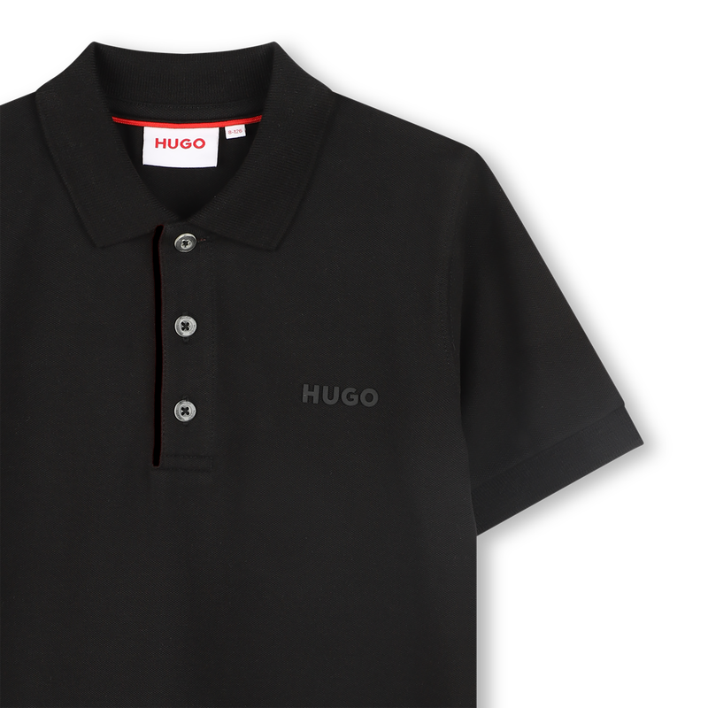 Polo de manga curta HUGO 
                    BOY