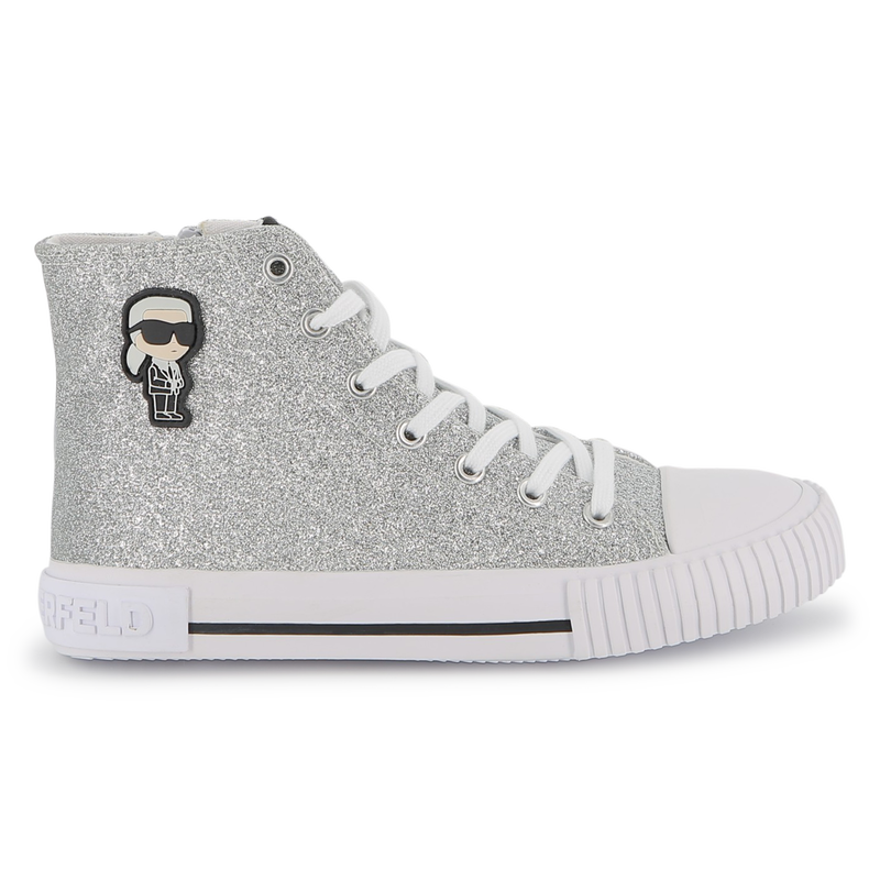 T&eacute;nis rendados KARL LAGERFELD KIDS 
                        GIRL