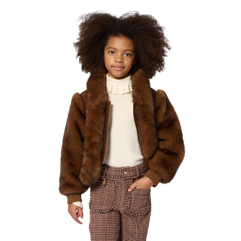 Jaqueta de fleece macio CHLOE 
                        GIRL