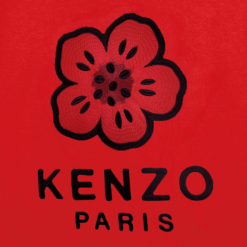 Vestido em lã não escovada KENZO KIDS 
                    GIRL