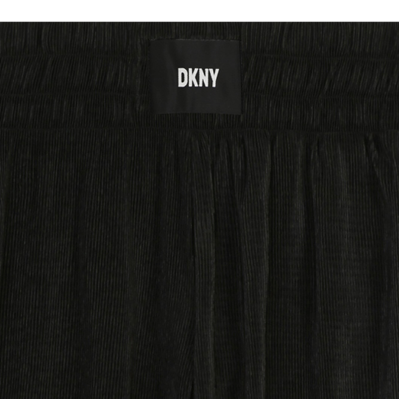 Calças plissadas DKNY 
                    GIRL