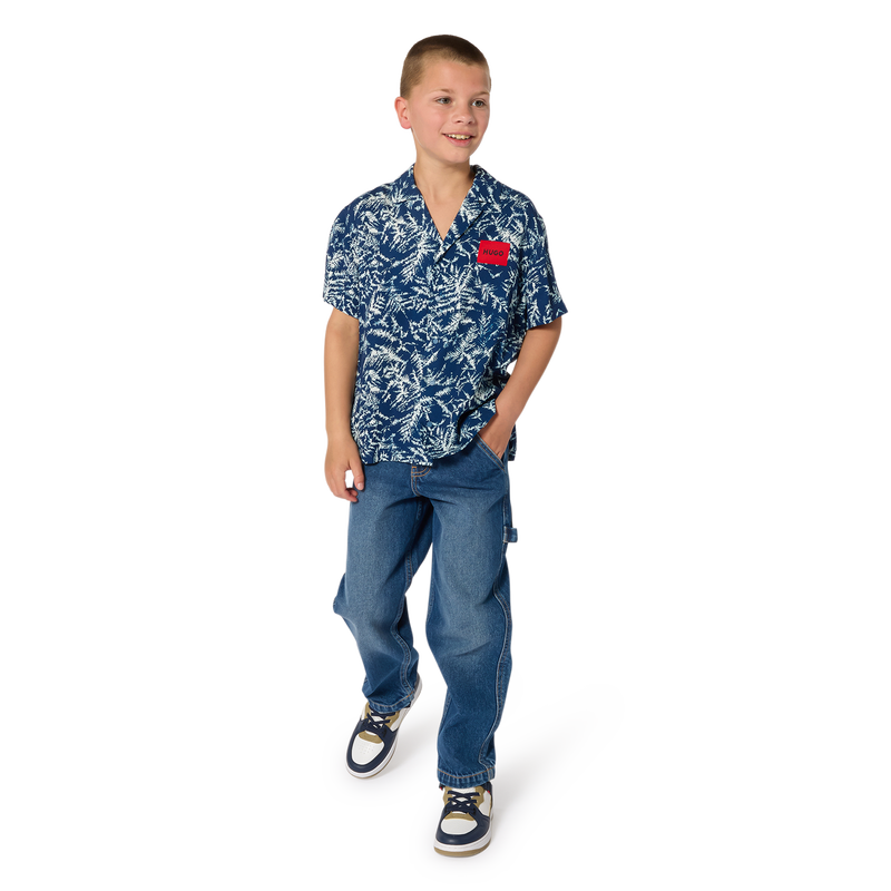 CAMISA DE MANGA CURTA HUGO 
                        BOY