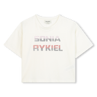 Camiseta de manga curta SONIA RYKIEL 
                    GIRL