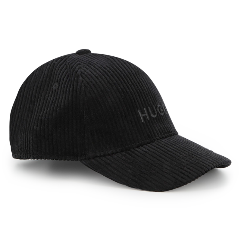 Boné de veludo cotelê HUGO 
                    UNISEX