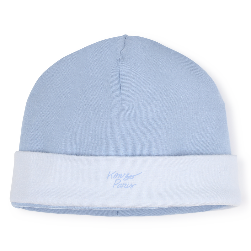 Macac&atilde;o e gorro de algod&atilde;o KENZO KIDS 
                        BOY