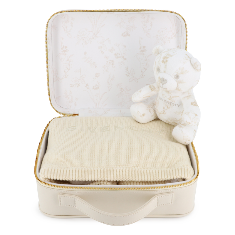 Conjunto de cobertor e peluche GIVENCHY 
                        UNISSEX