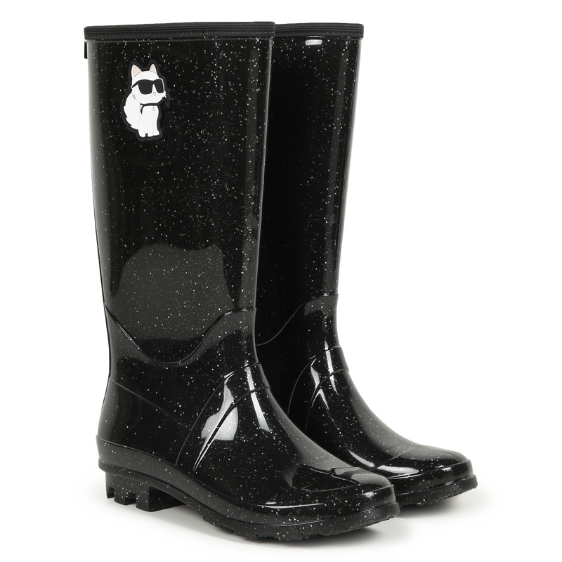 Galochas de cano alto KARL LAGERFELD KIDS 
                    GIRL