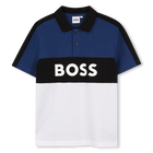 POLO MANGAS CURTAS BOSS 
                    MENINO