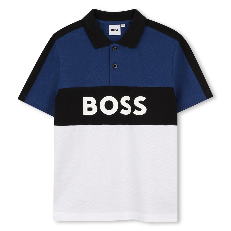 POLO MANGAS CURTAS BOSS 
                        MENINO