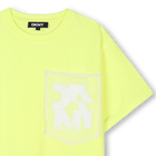 Vestido-T-shirt de manga curta DKNY 
                    MENINA