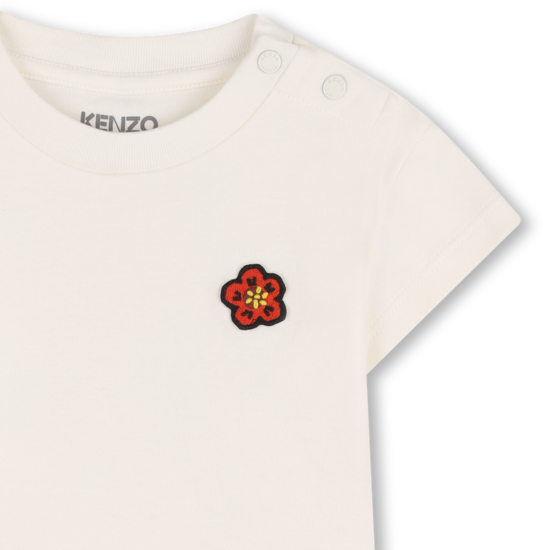 Conjunto de cal&ccedil;a, cardig&atilde; e camiseta KENZO KIDS 
                        UNISSEX