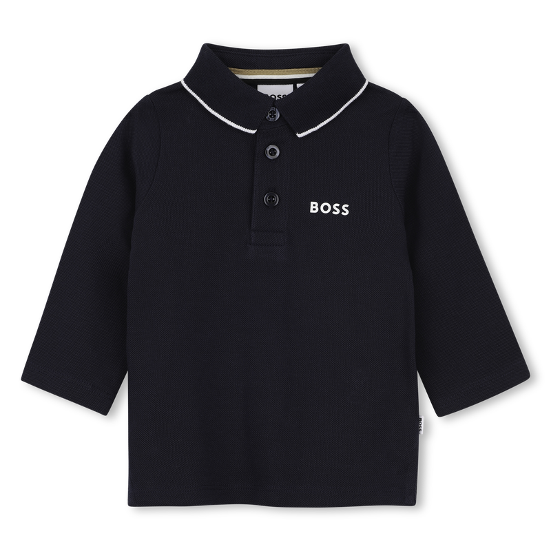 Polo de mangas longas BOSS 
                        BOY