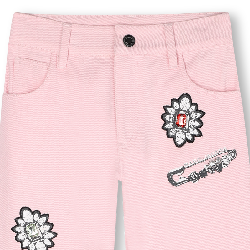 Calças de sarja MARC JACOBS 
                    GIRL