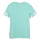 Vestido reto com franjas BILLIEBLUSH 
                    GIRL