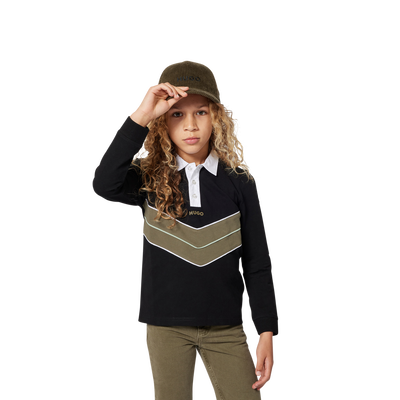 Camisa pólo de manga comprida HUGO BOY