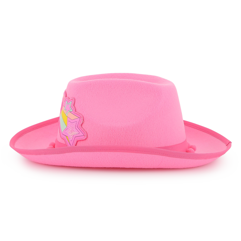 Chapéu ocidental com pompons BILLIEBLUSH 
                    GIRL