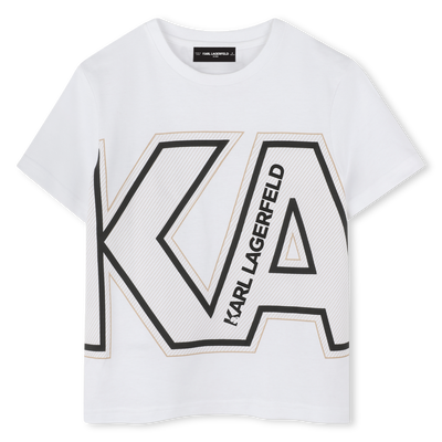 T-shirt de manga curta KARL LAGERFELD KIDS BOY