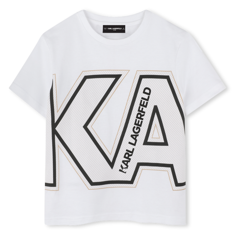 T-shirt de manga curta KARL LAGERFELD KIDS 
                        BOY