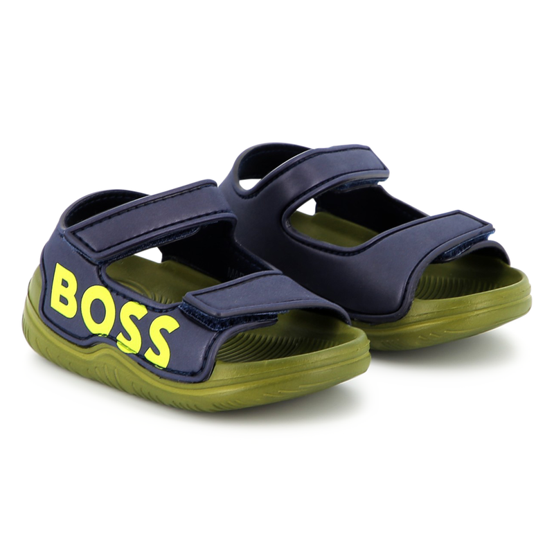 Sand&aacute;lias com velcro BOSS 
                        BOY