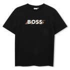 T-SHIRT MANGAS CURTAS BOSS 
                    MENINO