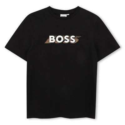 T-SHIRT MANGAS CURTAS BOSS MENINO