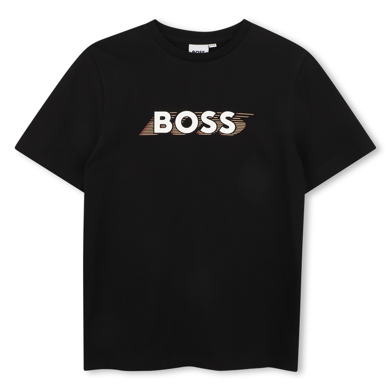 T-SHIRT MANGAS CURTAS BOSS 
                        MENINO