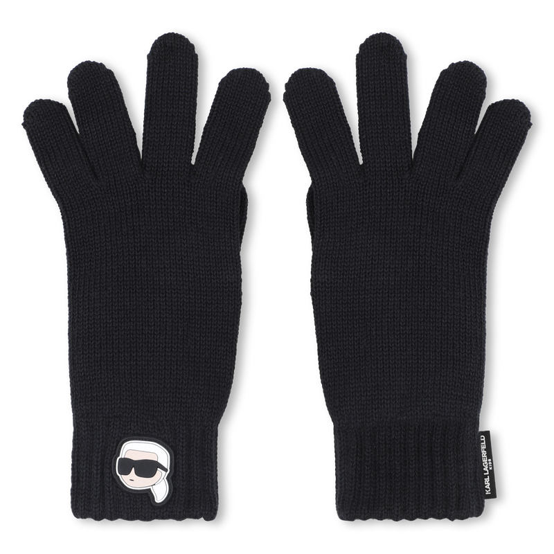 Luvas de malha KARL LAGERFELD KIDS 
                    BOY