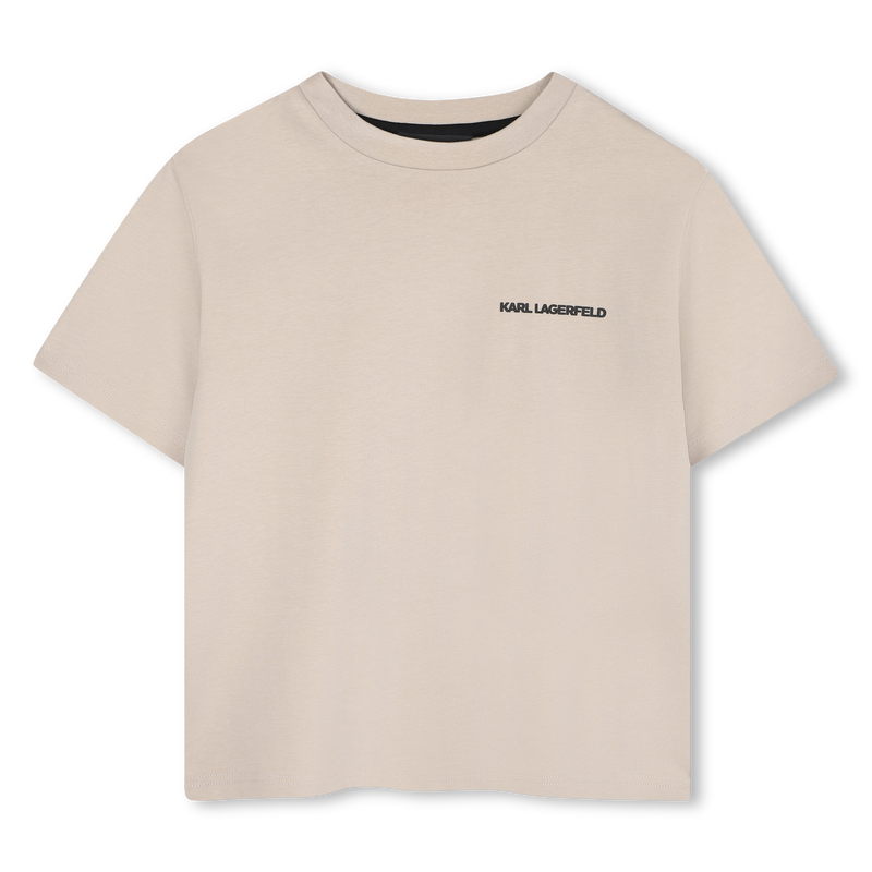 T-shirt de manga curta KARL LAGERFELD KIDS 
                    BOY