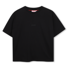 Camiseta de mangas curtas, PRETO, hi-res
