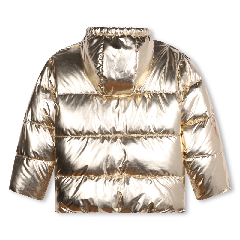 Hooded Water-Repellent Parka KARL LAGERFELD KIDS 
                    GIRL