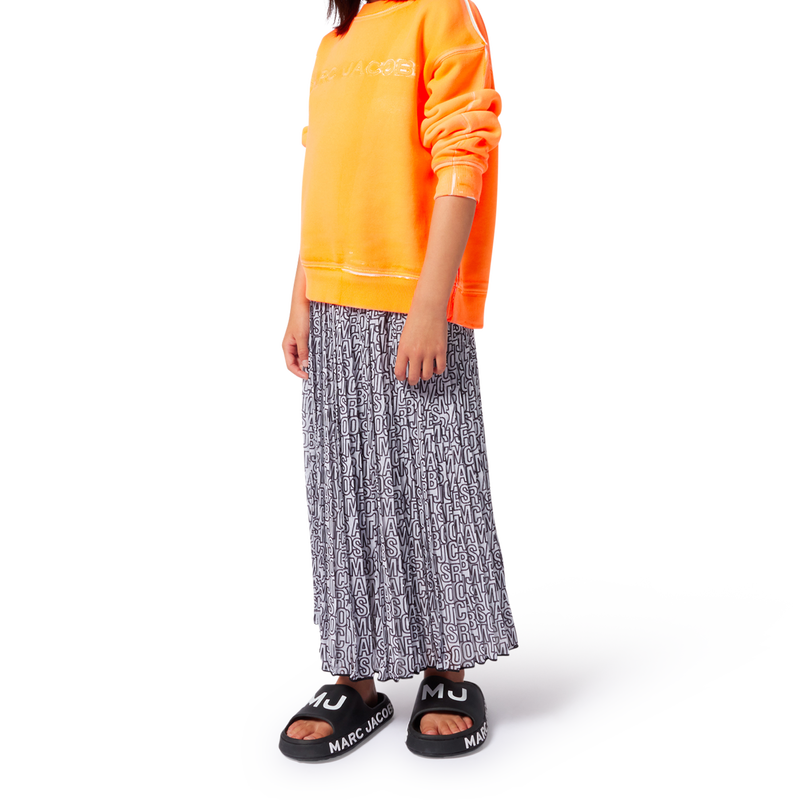 Saia de cerim&oacute;nia plissada MARC JACOBS 
                        MENINA
