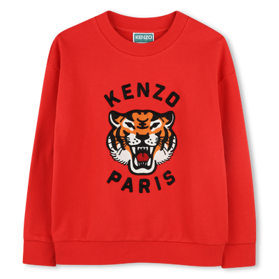 Embroidered Tiger Sweatshirt KENZO KIDS BOY