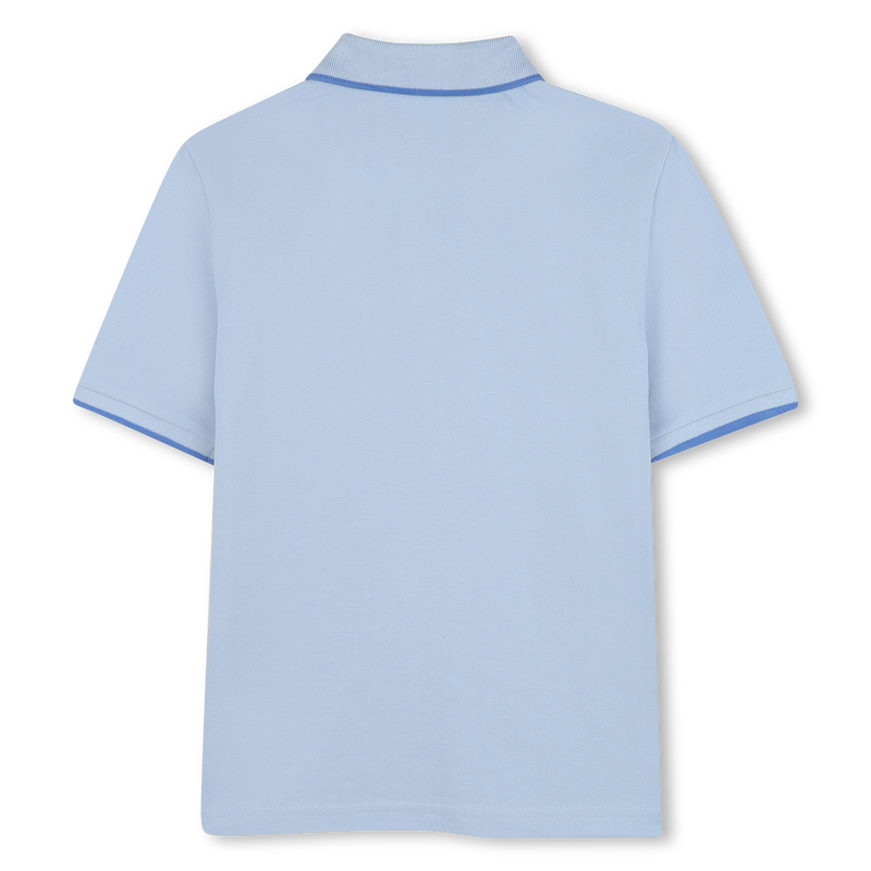 Polo liso de algod&atilde;o piqu&eacute; BOSS 
                        BOY