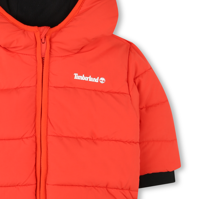 Blus&atilde;o de penas com capuz TIMBERLAND 
                        BOY