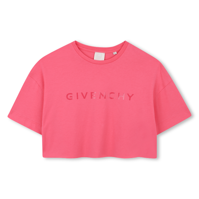 T-shirt curta com estampado GIVENCHY 
                        GIRL