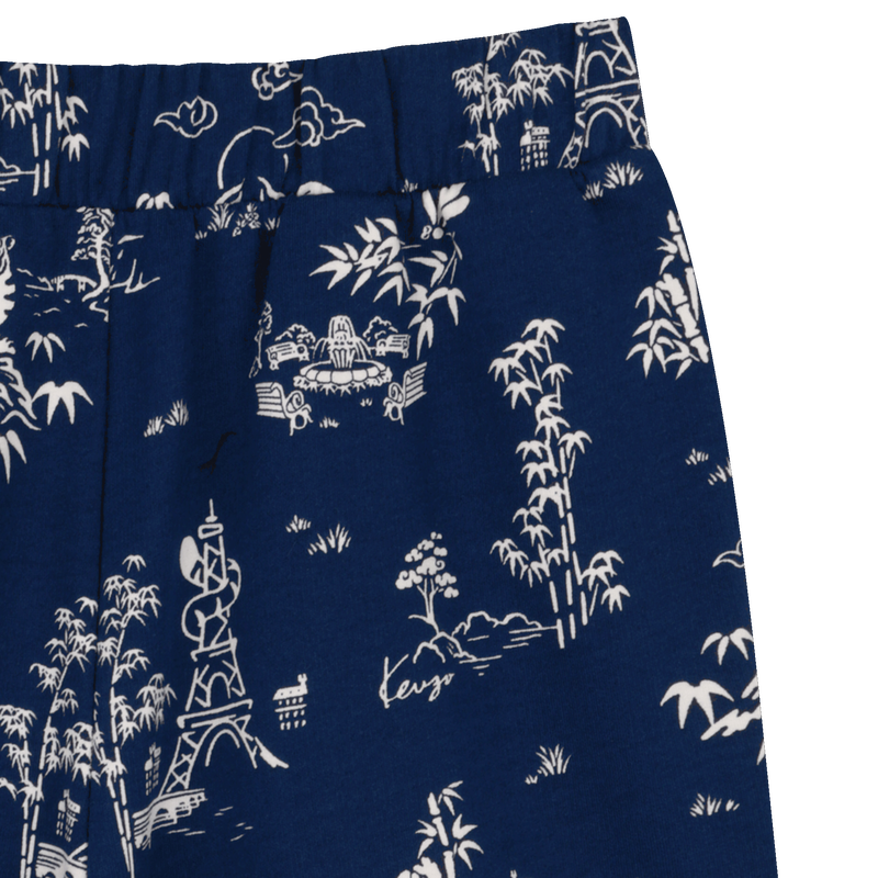 Cal&ccedil;&otilde;es de bermuda fleece KENZO KIDS 
                        BOY
