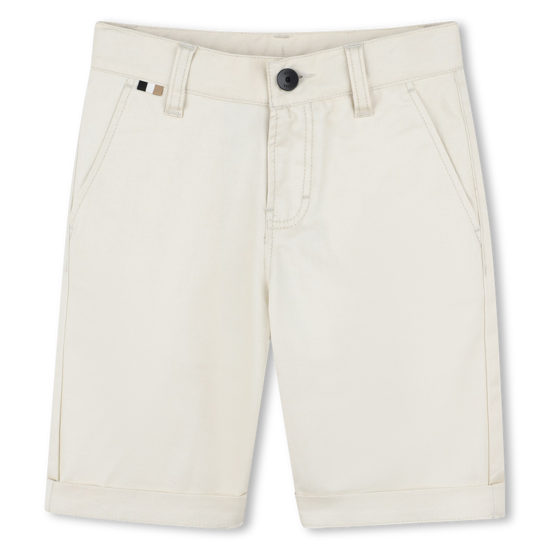 Bermudas chino forradas BOSS 
                        MENINO