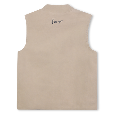 Jaqueta sem mangas KENZO KIDS UNISEX