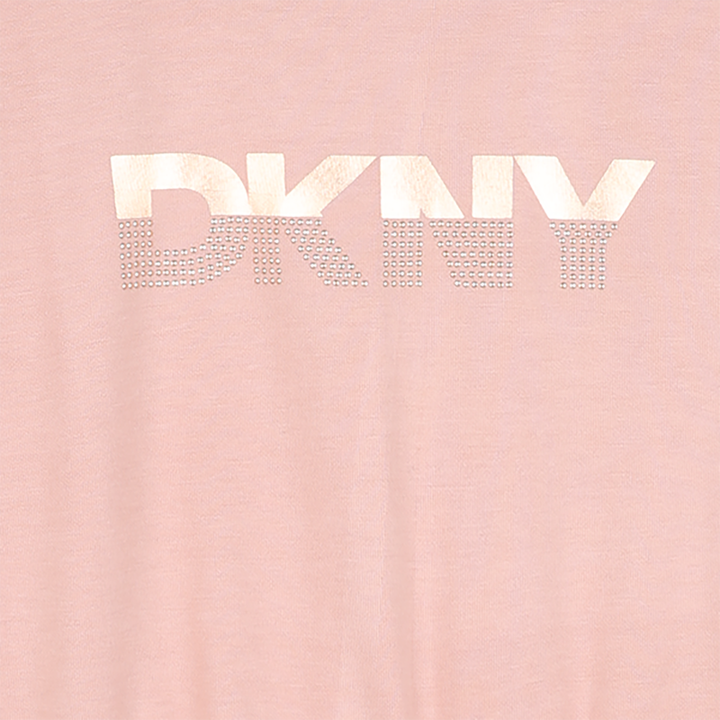 Vestido de manga curta DKNY 
                    GIRL