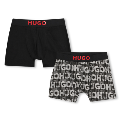 Conjunto 2 boxers de algod&atilde;o HUGO BOY