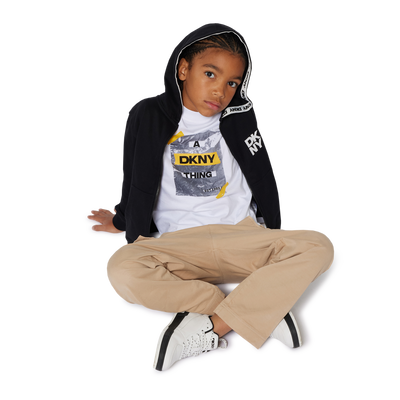 Cardigan com capuz DKNY BOY