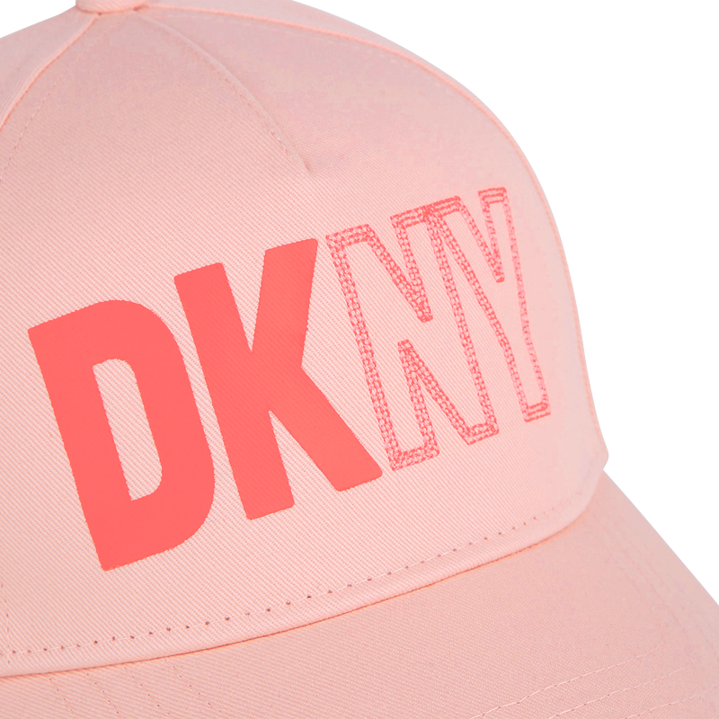Boné de algodão com velcro DKNY 
                    GIRL