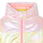 Jaqueta tricolor com capuz BILLIEBLUSH 
                    GIRL