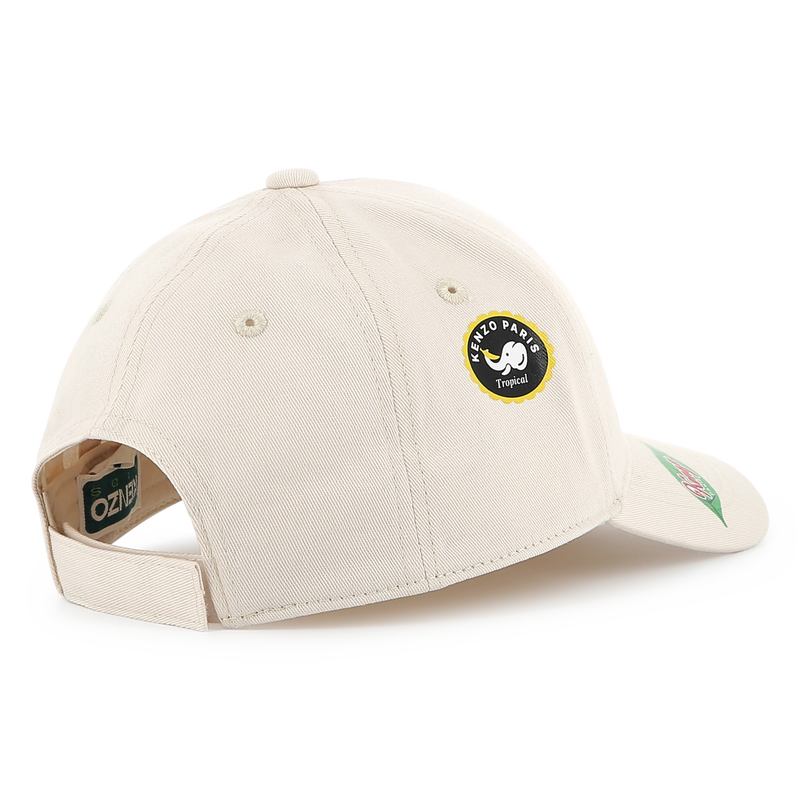 Printed cotton baseball cap KENZO KIDS 
                    UNISEX