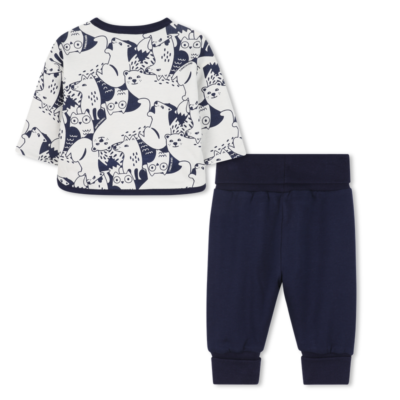 Camiseta e calça de pressão TIMBERLAND 
                    BOY