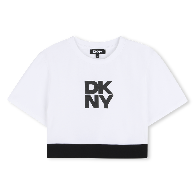 CONJUNTO DE T-SHIRTS E LEGGINGS DKNY 
                        GIRL